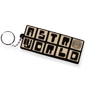 Travis Scott Astroworld 2021 Sign Logo Keychain